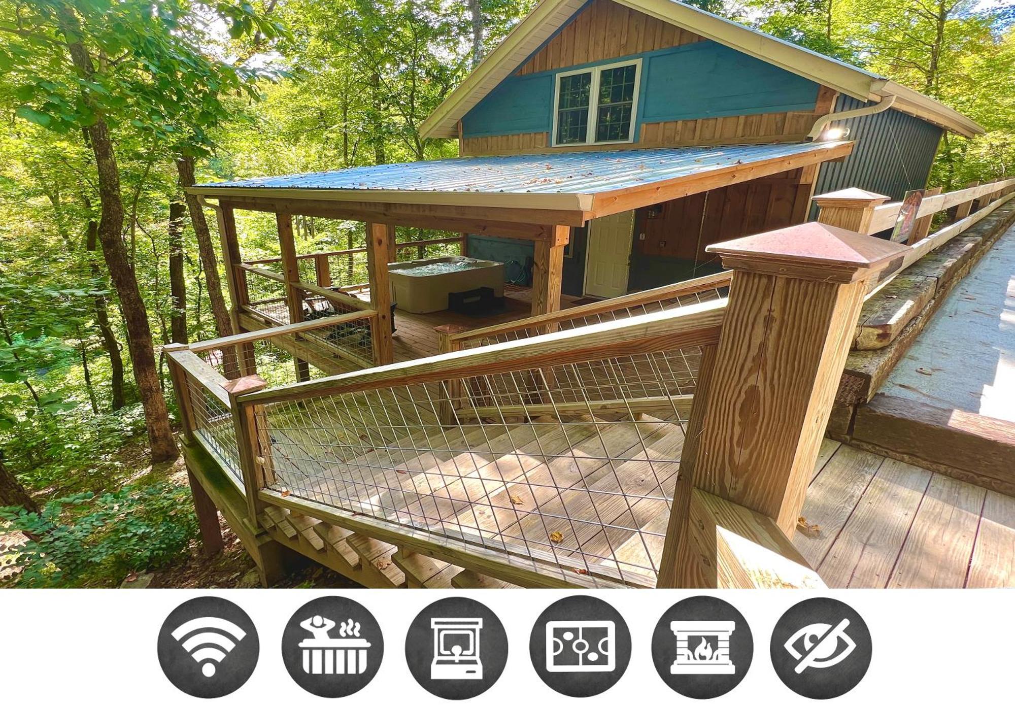 Bigfoots Hideaway Cabin Gatlinburg Bagian luar foto