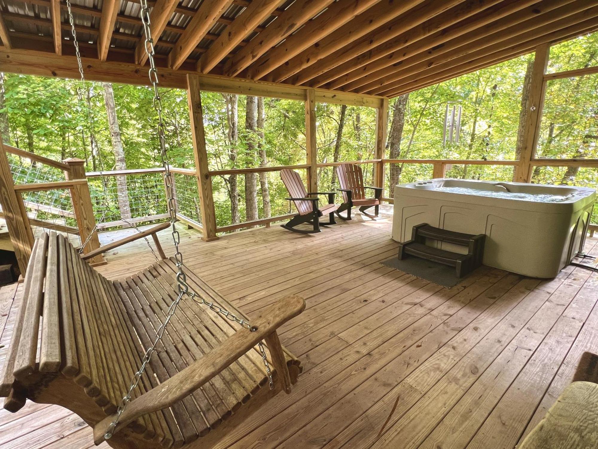Bigfoots Hideaway Cabin Gatlinburg Bagian luar foto